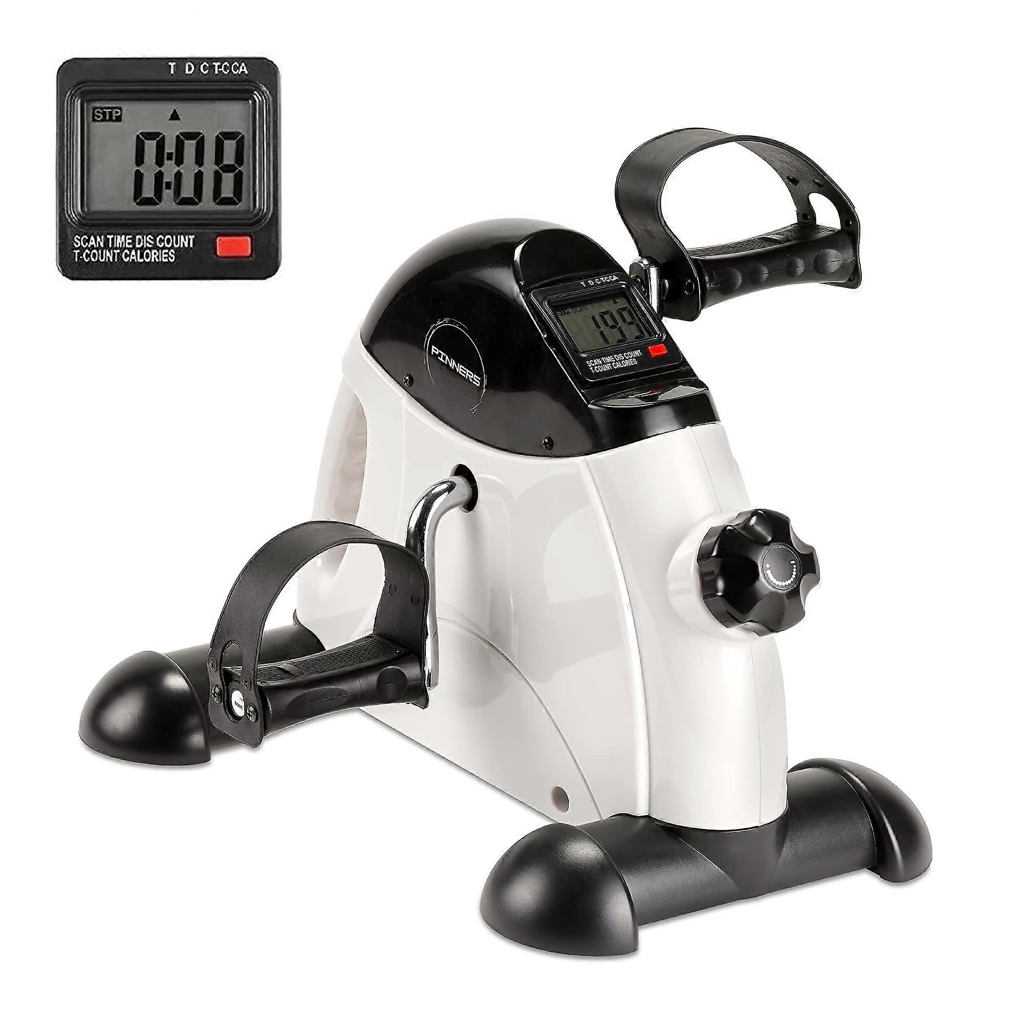 Static Fitness Pedals Mini Exercise Bike Pedal Exerciser For Seniors, Compact Home Use, Easy To Use Non Slip Foot Pedals