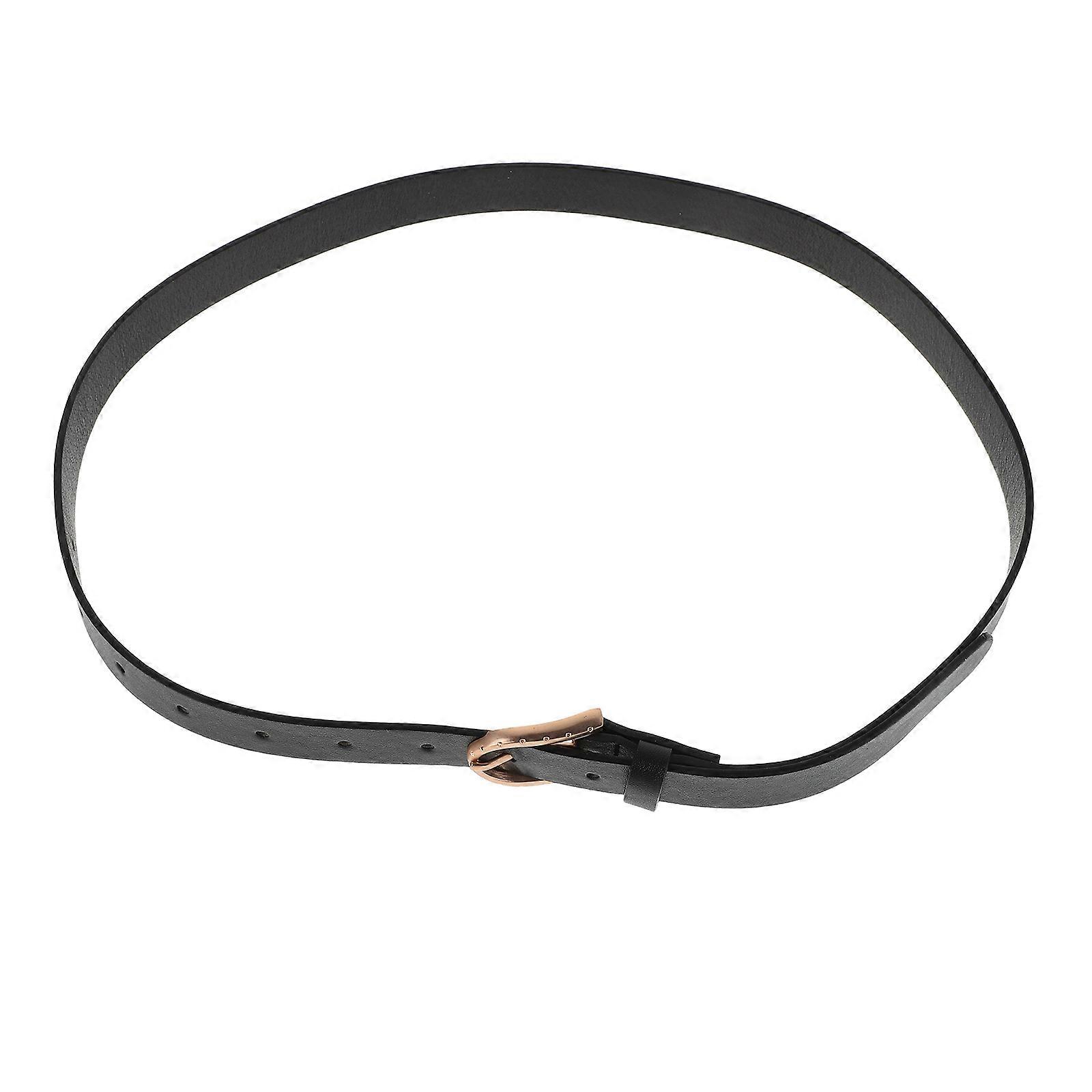 Elegant Adjustable Waist Belt for Dresses and Jeans, Stylish Thin Design with Chic Buckle, Versatile Accessory for All Occasions