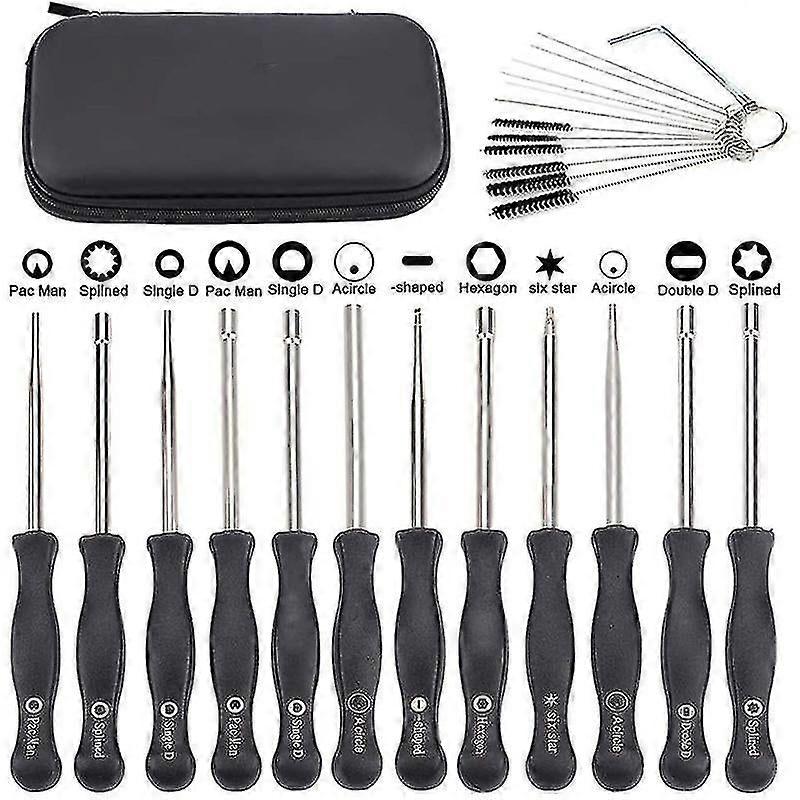 12-Pack Carburetor Adjustment Tool Kit for 2-Cycle Trimmer & Weedeater Engine Tune-Up