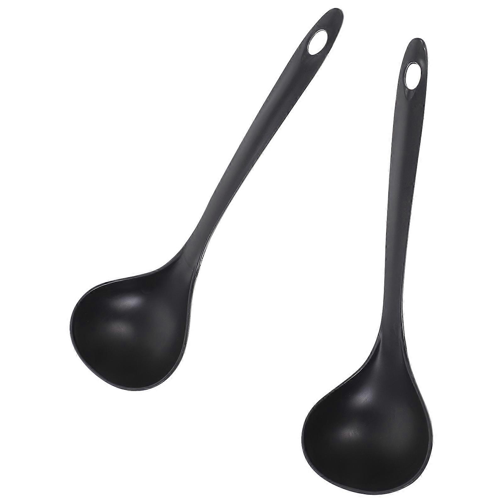 Kitchen Soup Spoon For Home Use Long Handle 2Pcs