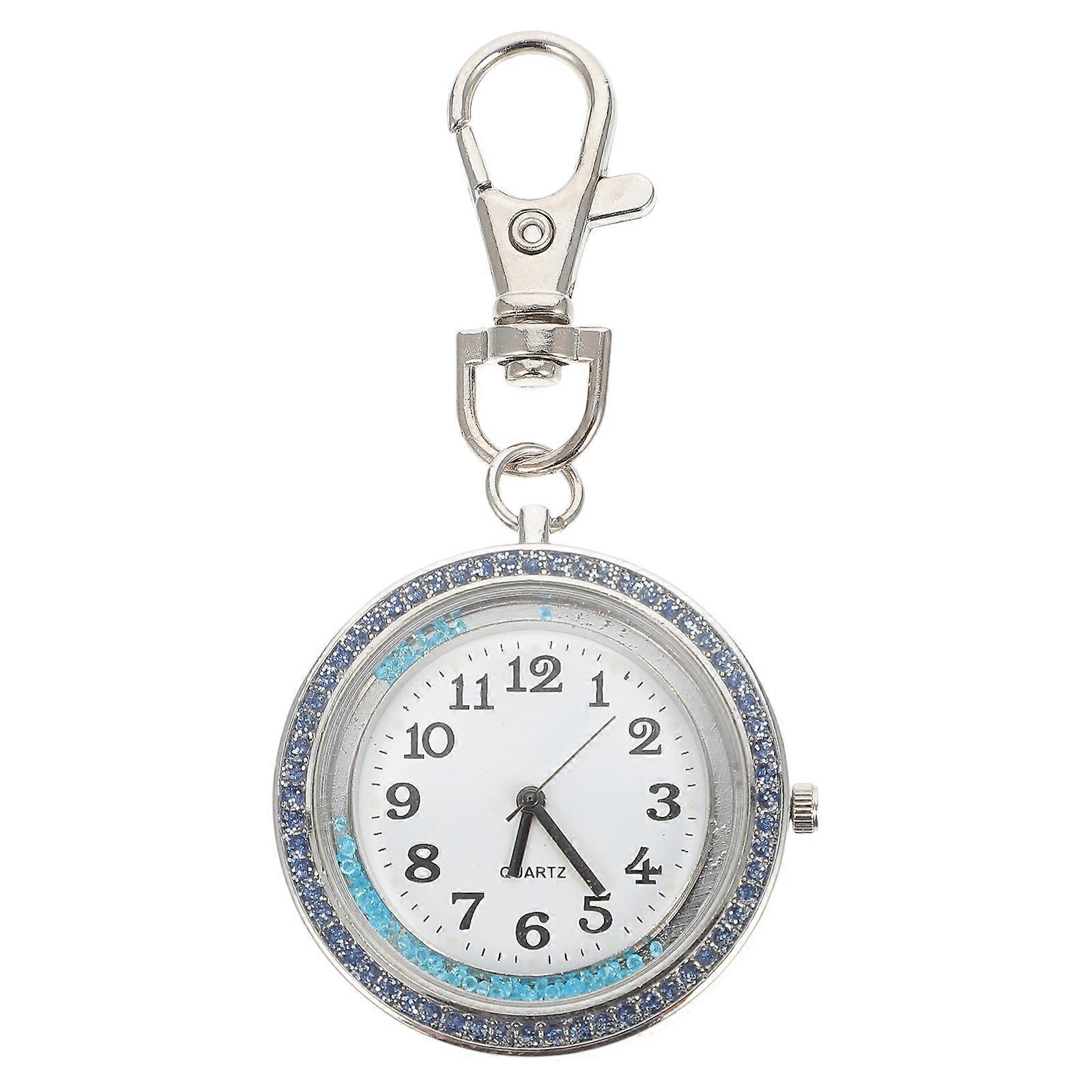It sounds like you're describing a **portable pocket watch** designed to be worn as a pendant or carried conveniently, especially for medical