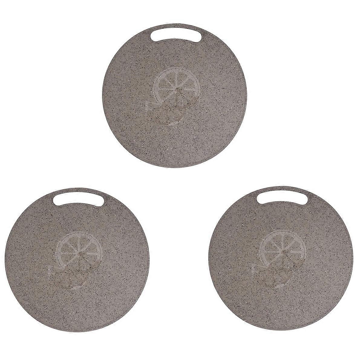 Cutting Board Plastic Kitchen Cutting Board Round Baking Board 31cm