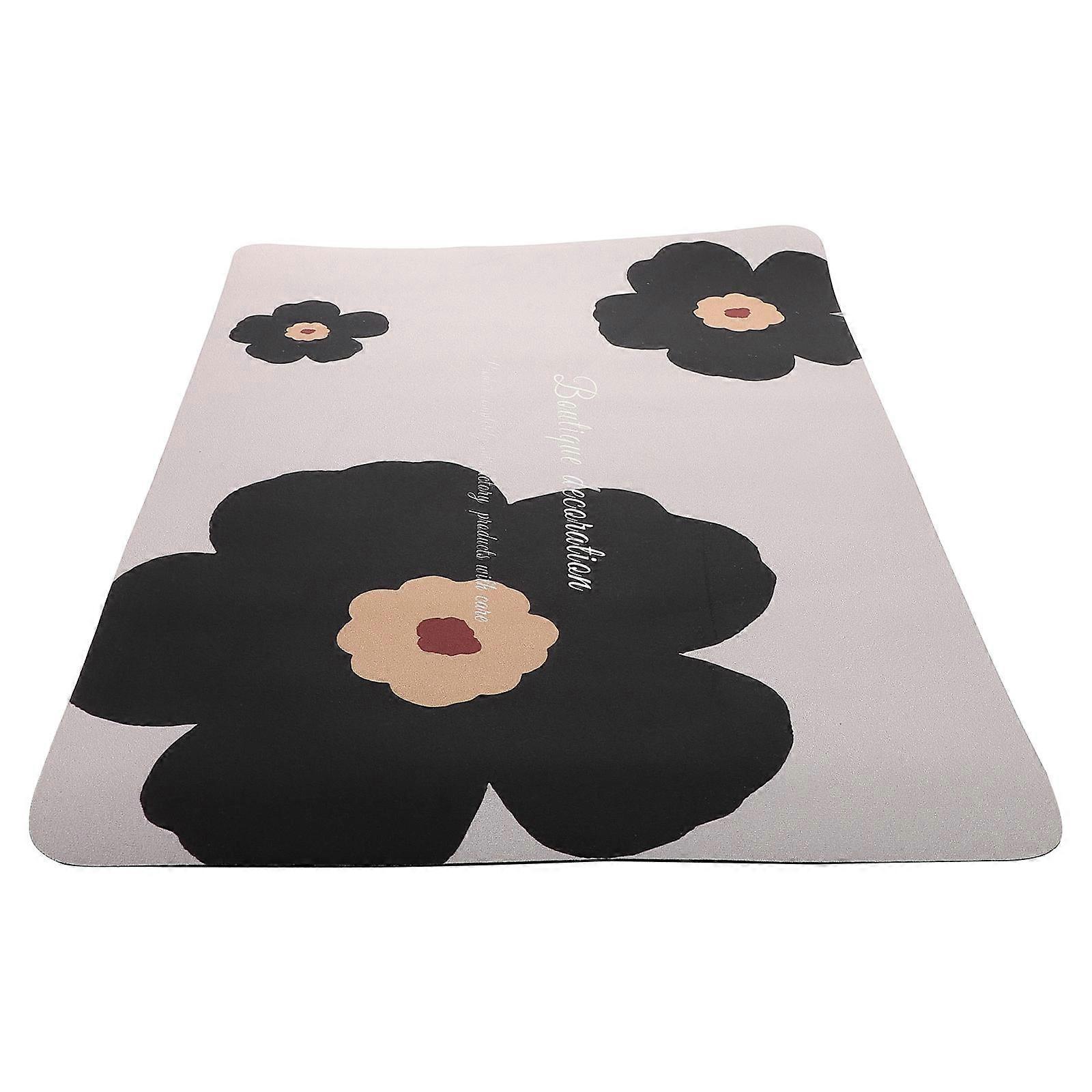 Gorilla Mats Diatom Mud Bath Rug Antislip Super Absorbent Quick Dry Bathroom Floor Mat For In Front Of Bathtub Sink Shower Tub 60.00X40.00X0.30CM 1Pcs