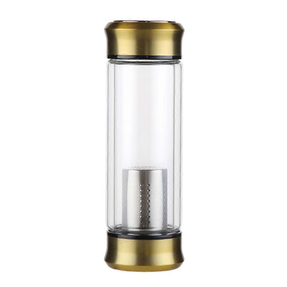 flaske rustfritt stål dobbeltvegg flate lokk for camping 320ml 1 stk