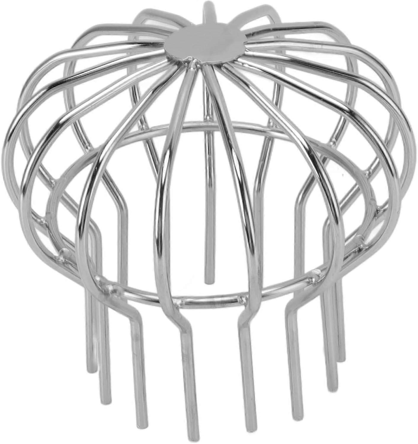 Gutter Strainer, Gutter Guard, Gutter Guard, Gutter Filter, Leaf Gutter Grate, Stainless Steel Filter for Round Downspout Protectors (110 Tube)