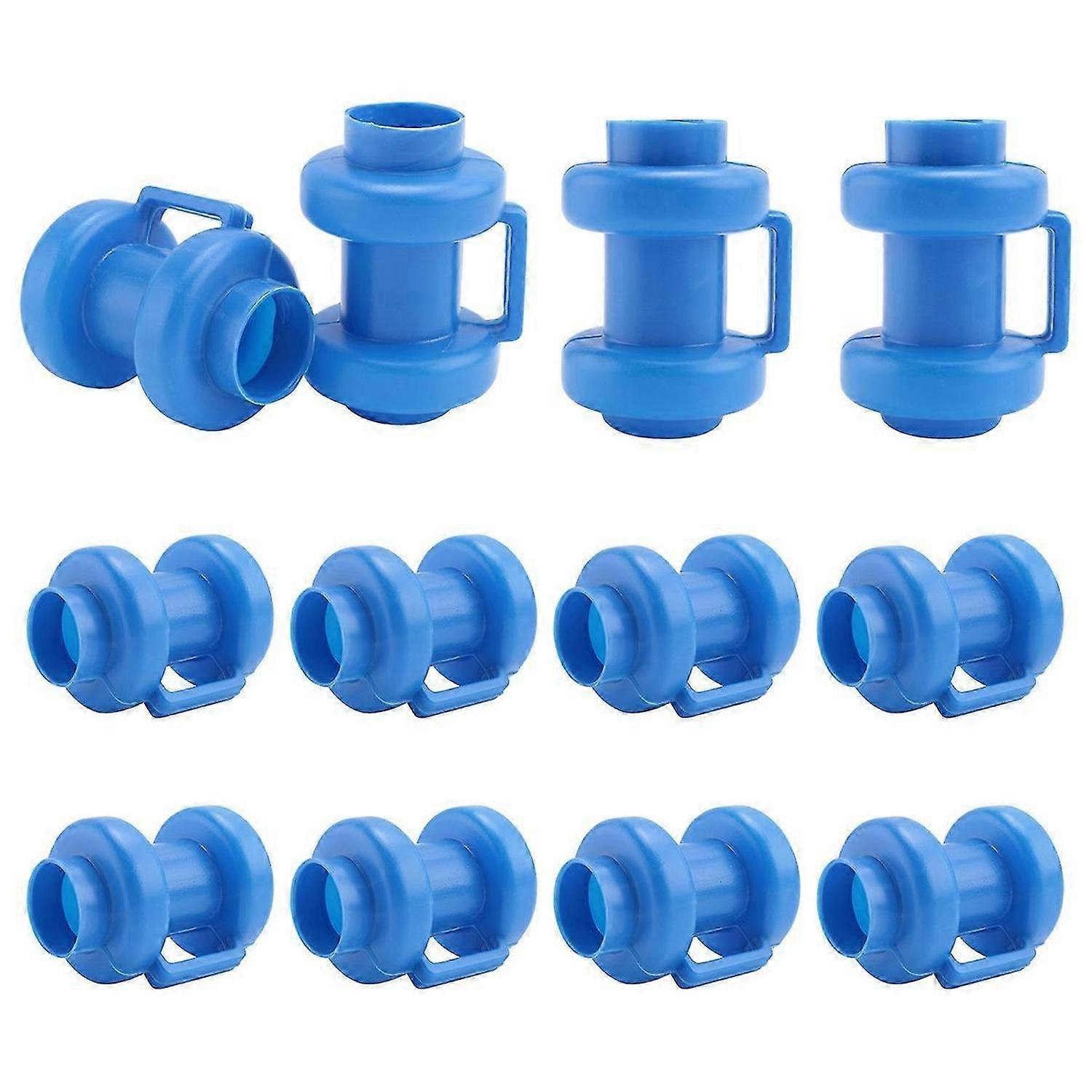 12 Pcs Trampoline Caps 25 mm,Trampoline End Caps for Attaching the Safety Net to the Net Poles of th