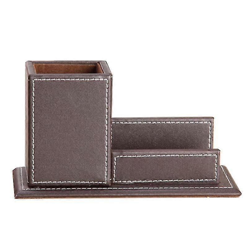 PU-Leder, Xylem Stifthalter, Schreibtisch-Organizer, Schreibwaren