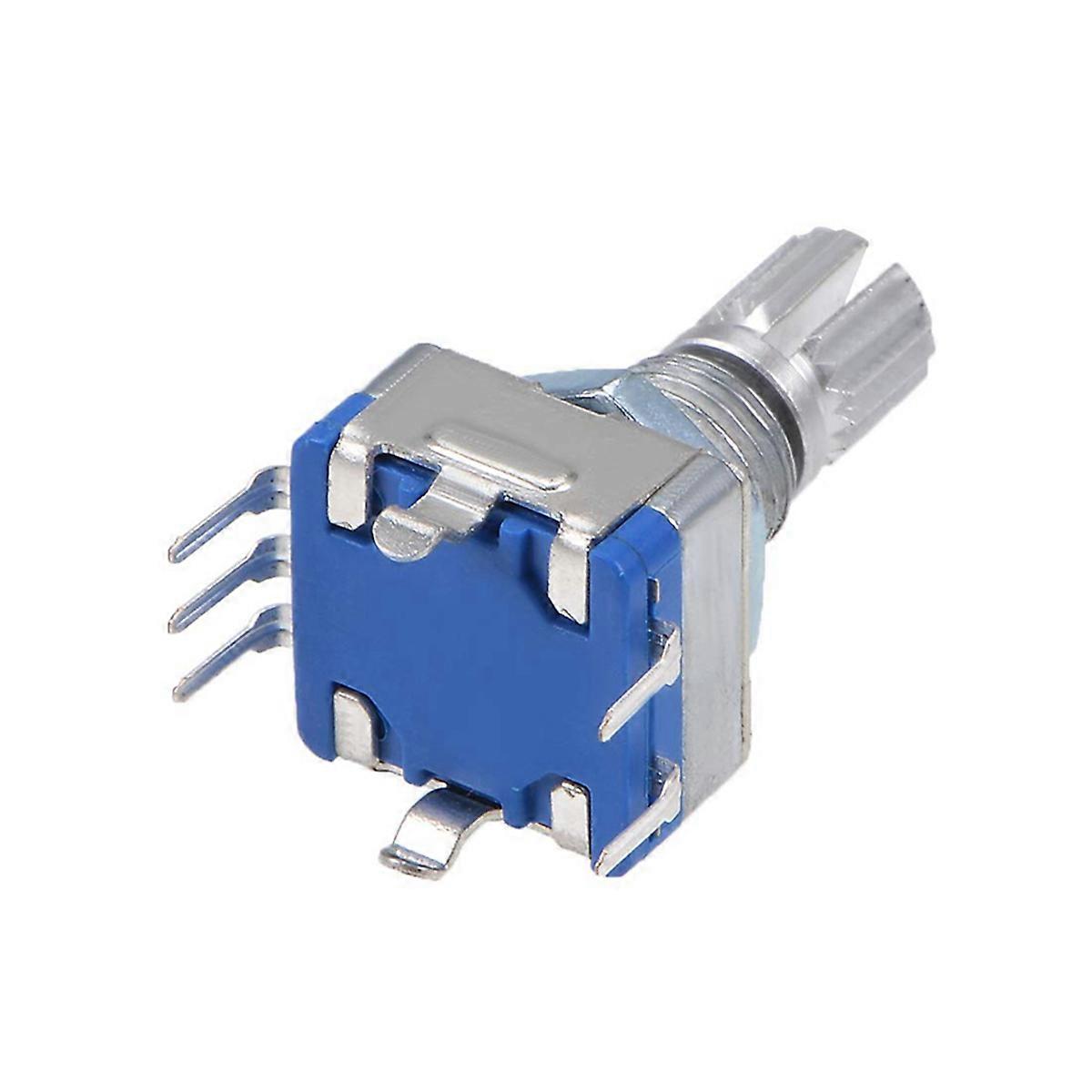 360 Degree Rotary Encoder Code Switch Digital Potentiometer EC11 5 Pins 15mm Shaft 30Pcs