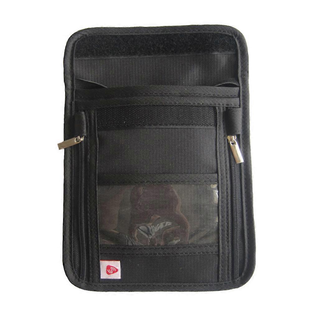 Travel Document Holder Neck Wallet For Traveling Storing Organizing Personal Items Airplanes Buses Trains 1Set
