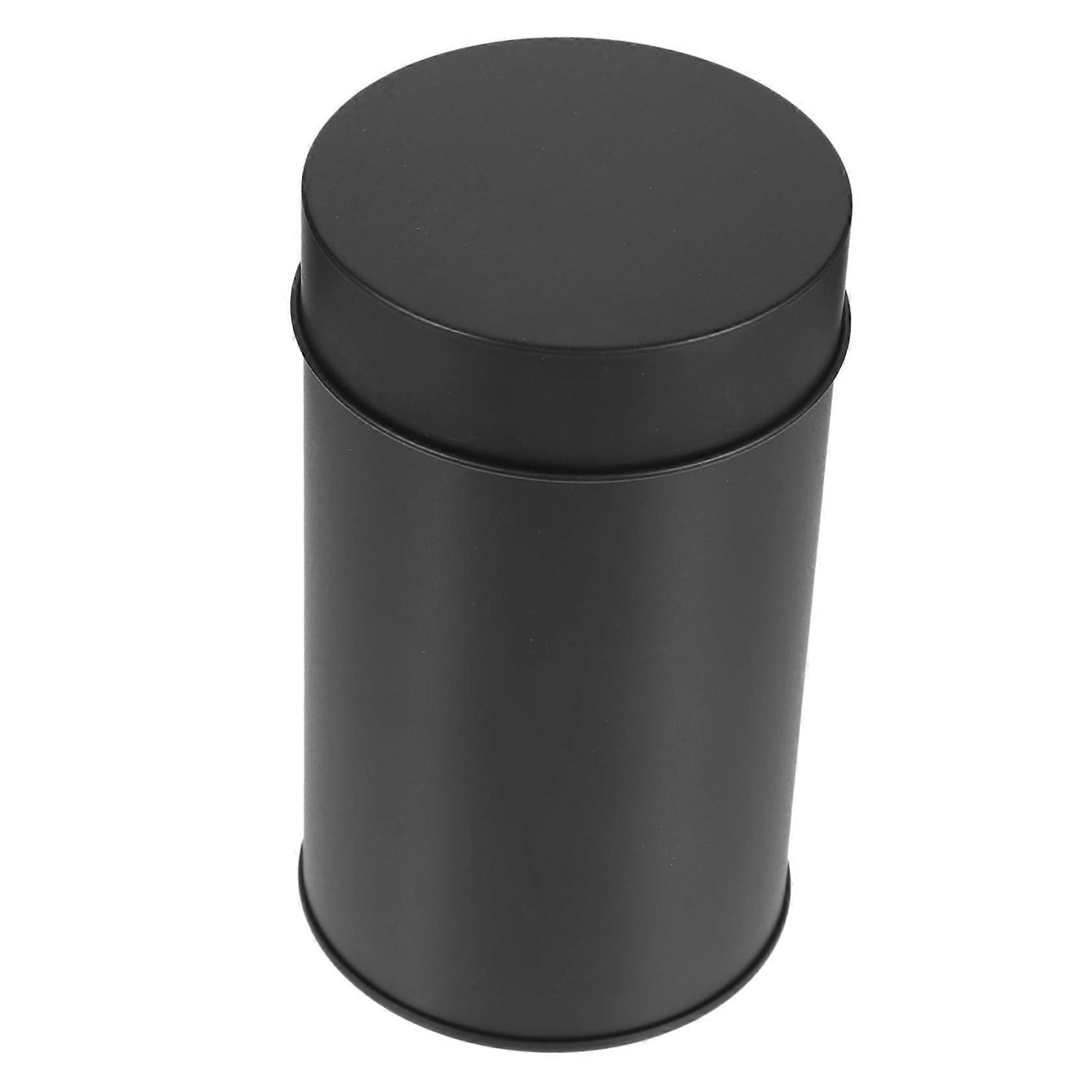 Small Airtight Metal Canister for Tea, Candy, and Spices, Durable Container for Dry Food, Travel Size Storage Solution