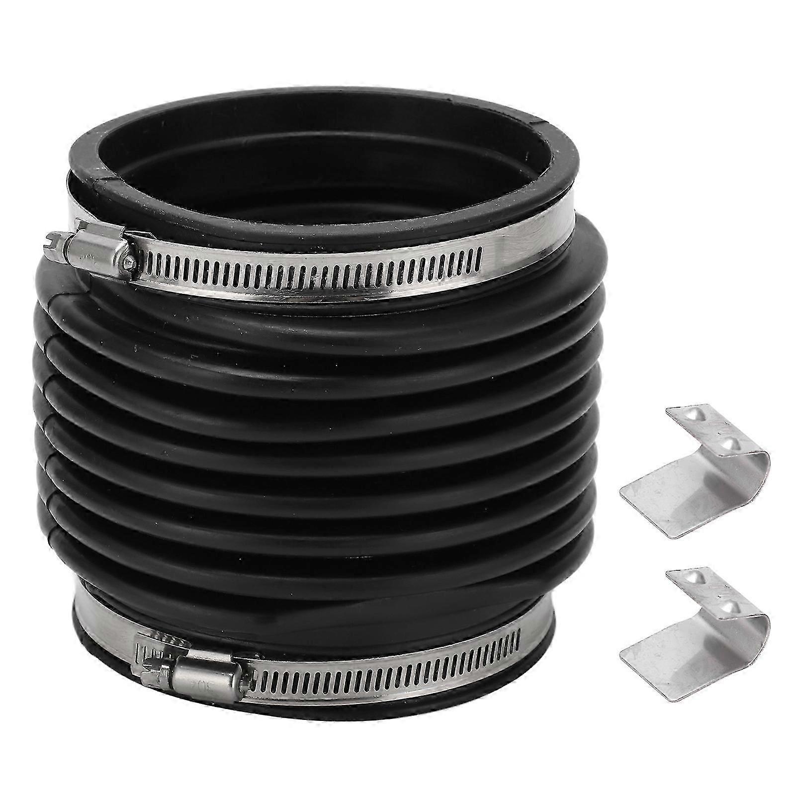 Rubber U Joint Bellows 60932A4 with 2pcs Fixed Clamps Replacement for Mercruiser Alpha One Stern Drives 1972?1991