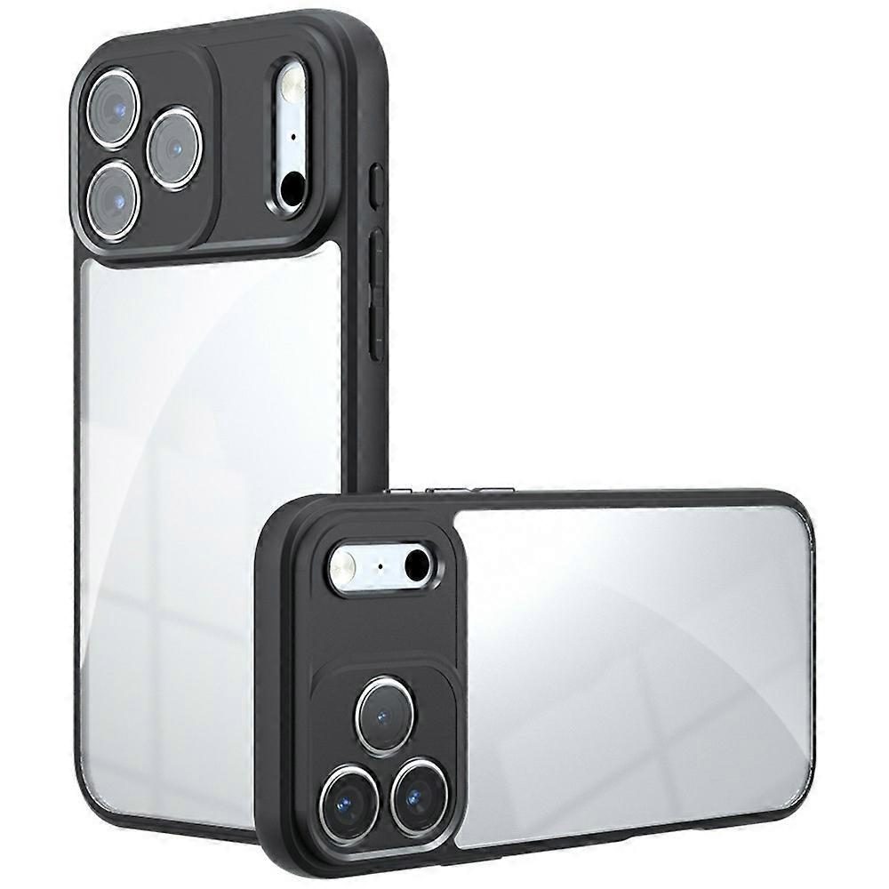 Compatible For iPhone 17 Pro Max Case TPU + PC Shockproof Clear Phone Cover