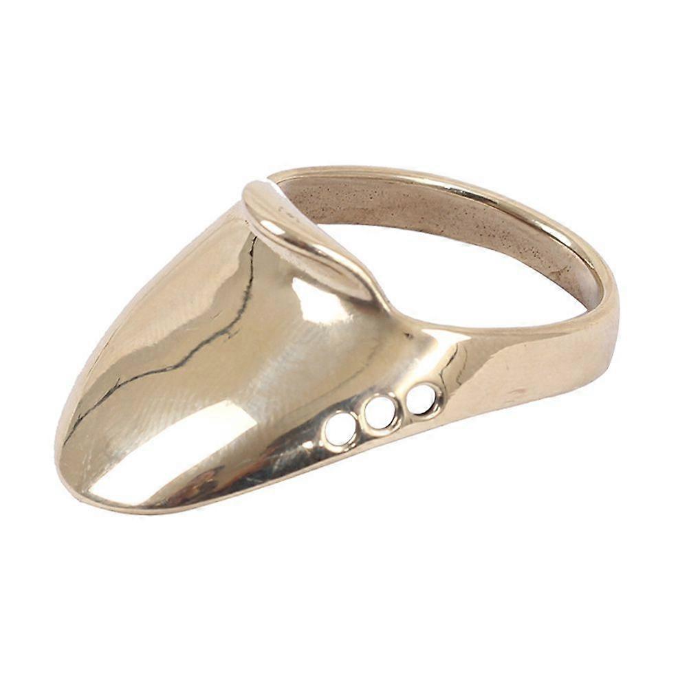 1 ensemble de protège-doigts portable résistant à l’usure bague en laiton professionnel