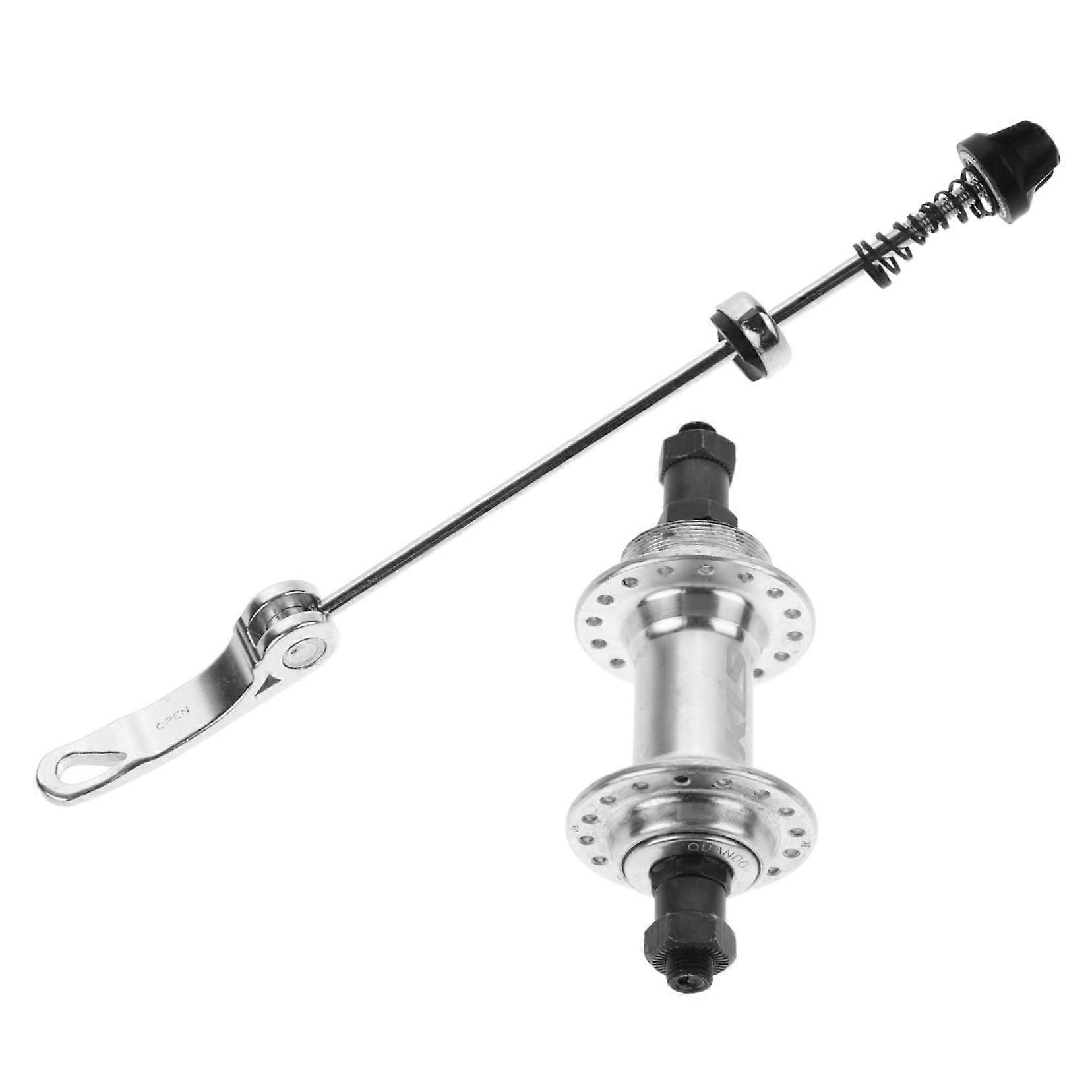 1Satz Bicycle Hub Aluminum QuickRelease Hub Compatible for Mountain Bikes Stiffness and Stability for Riding on Rough Terrain