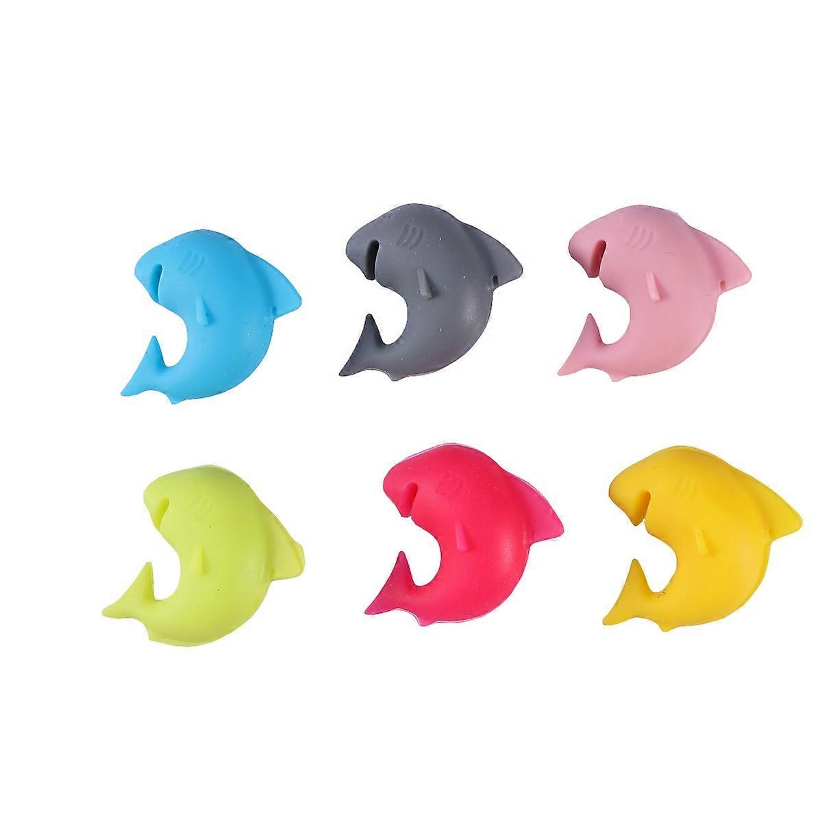 Glass Identifiers For Drinks Food Grade Silicone Dinner 6Pack