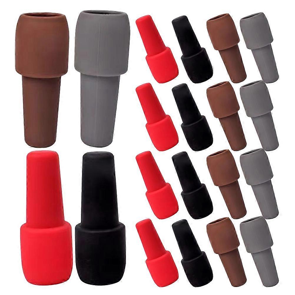 Caps Silicone Beverage Preservation For Home Use And Bars 20Set