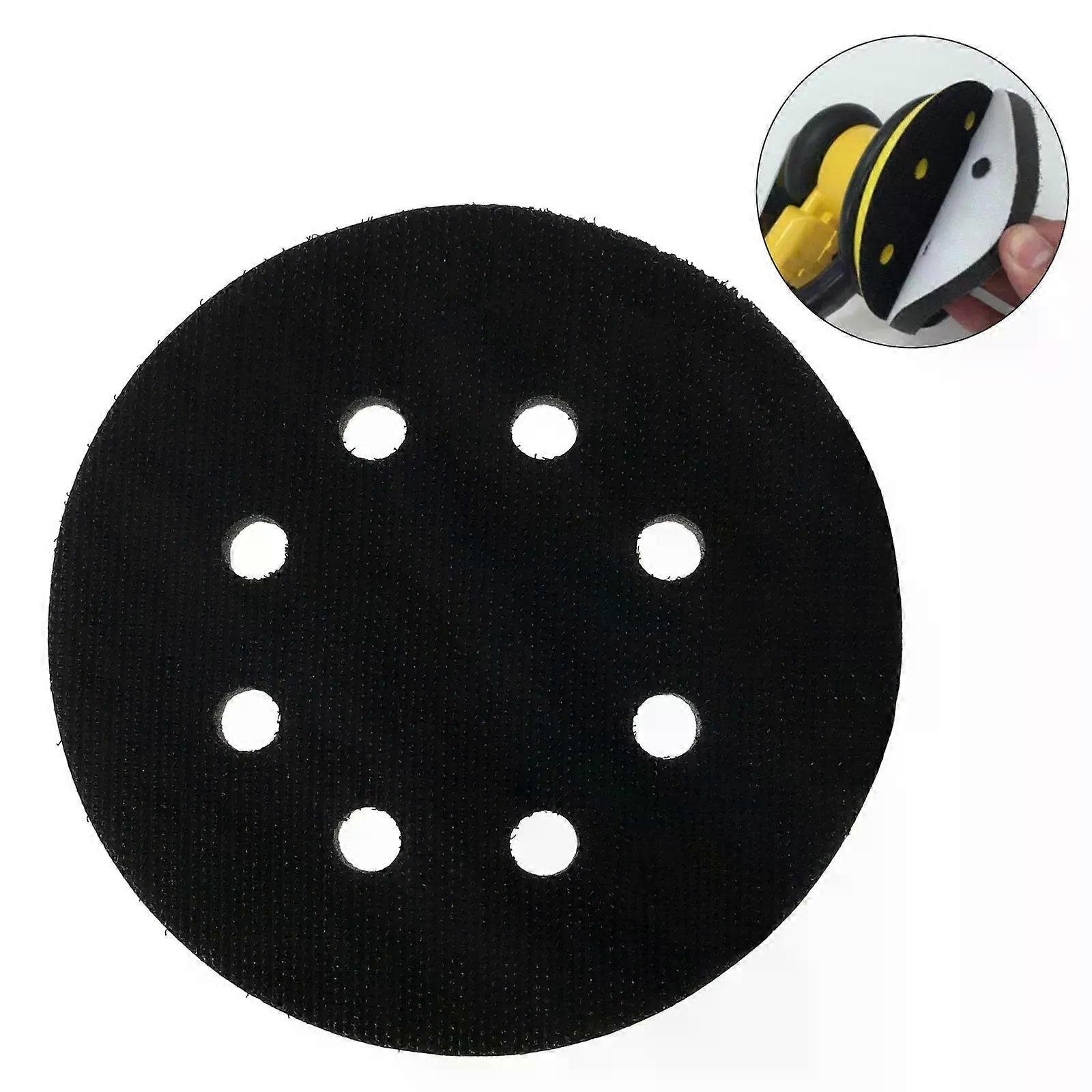 125mm 8 Hole Soft Sponge Interface Pad for Hook and Loop Sander Backing Pad Buffer Tool Accessories For Sander Polisher