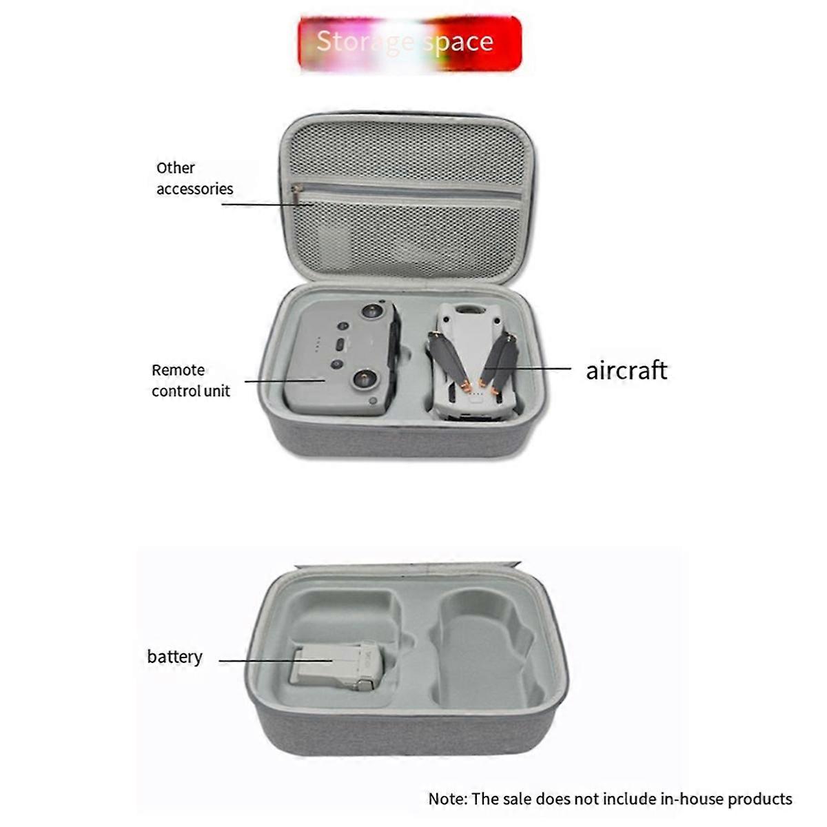 Drone Bag for Mini 3/3Pro Drone Carrying Case EVA Storage Shoulder Bag Remote Controller Handbag Drone Accessories