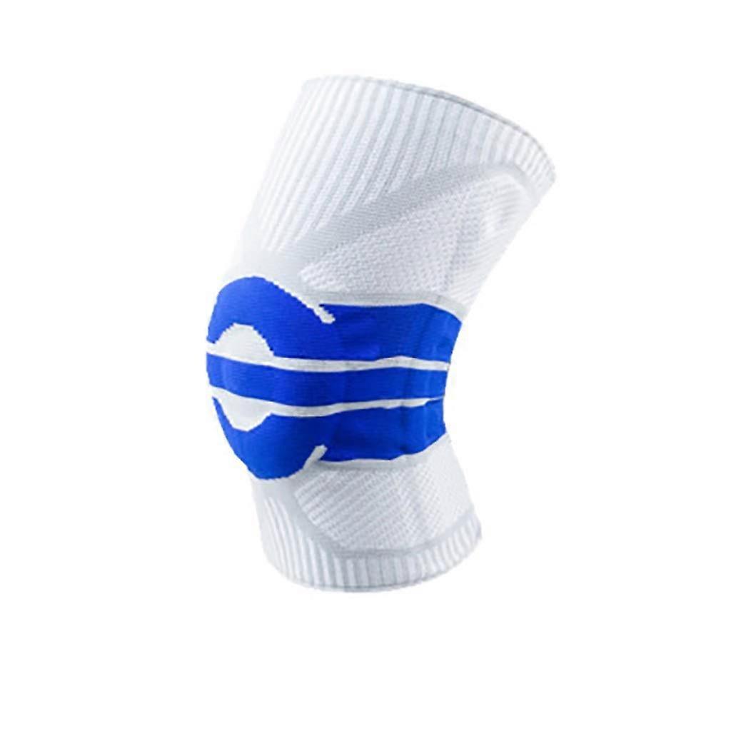 1 Pair Elastic Knee Support Knee Pads Adjustable Patella Basketball Volleyball Safety Protection Band Protection Knee Pads (Size: Large)