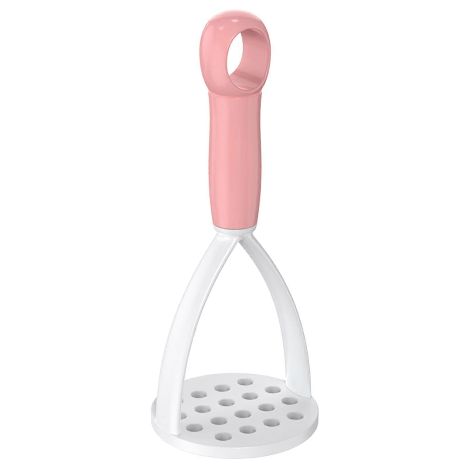 Manual Potato Masher for Smooth Mashed Potatoes, Kitchen Gadget with Hanging Loop
