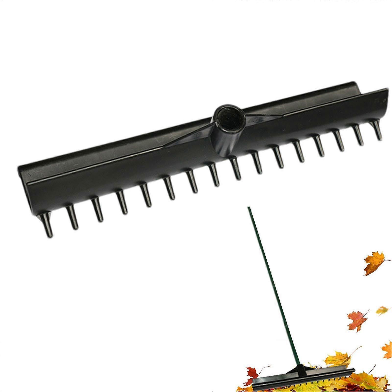 Golf Rake - Double-Sided Rake Head, Without Handle, Lightweight Lawn Level Rake, Sand Traps For Golf Courses
