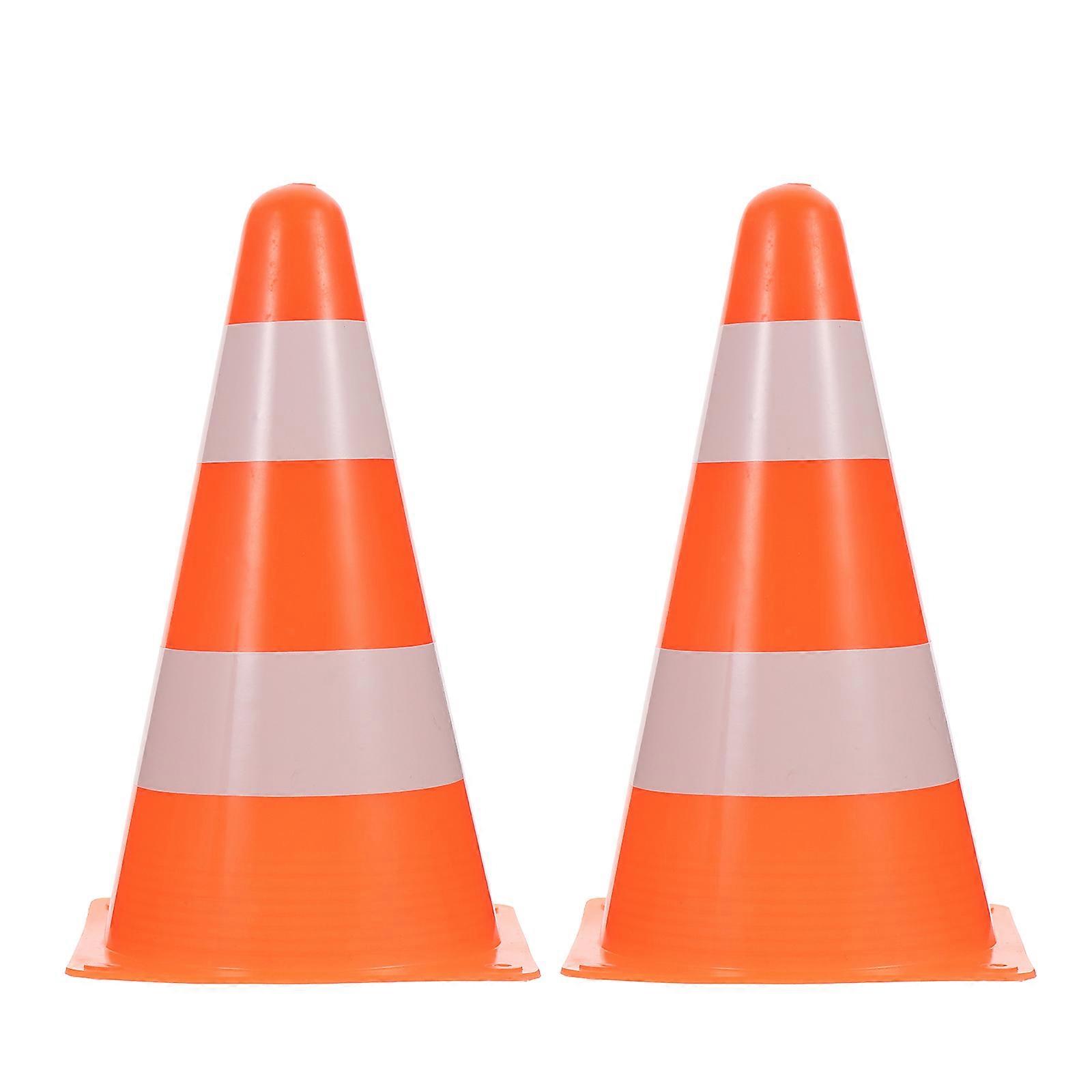 2pcs Bright Soccer Training Cones & Marking Buckets for Football, Basketball & Event Activities – Durable & Odorless Skill Training Tools