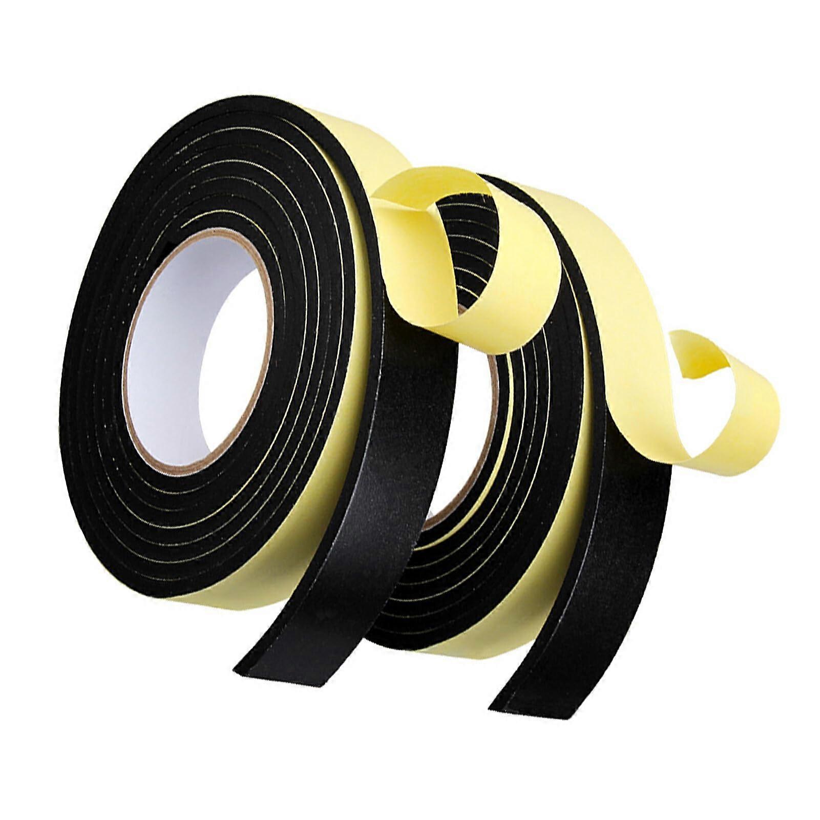 2 durable foam rubber drying parts improve drying efficiency. Easy installation. Eva foam rubber. Rubber padding, black, 3 mm * 4 m 8 mm thick