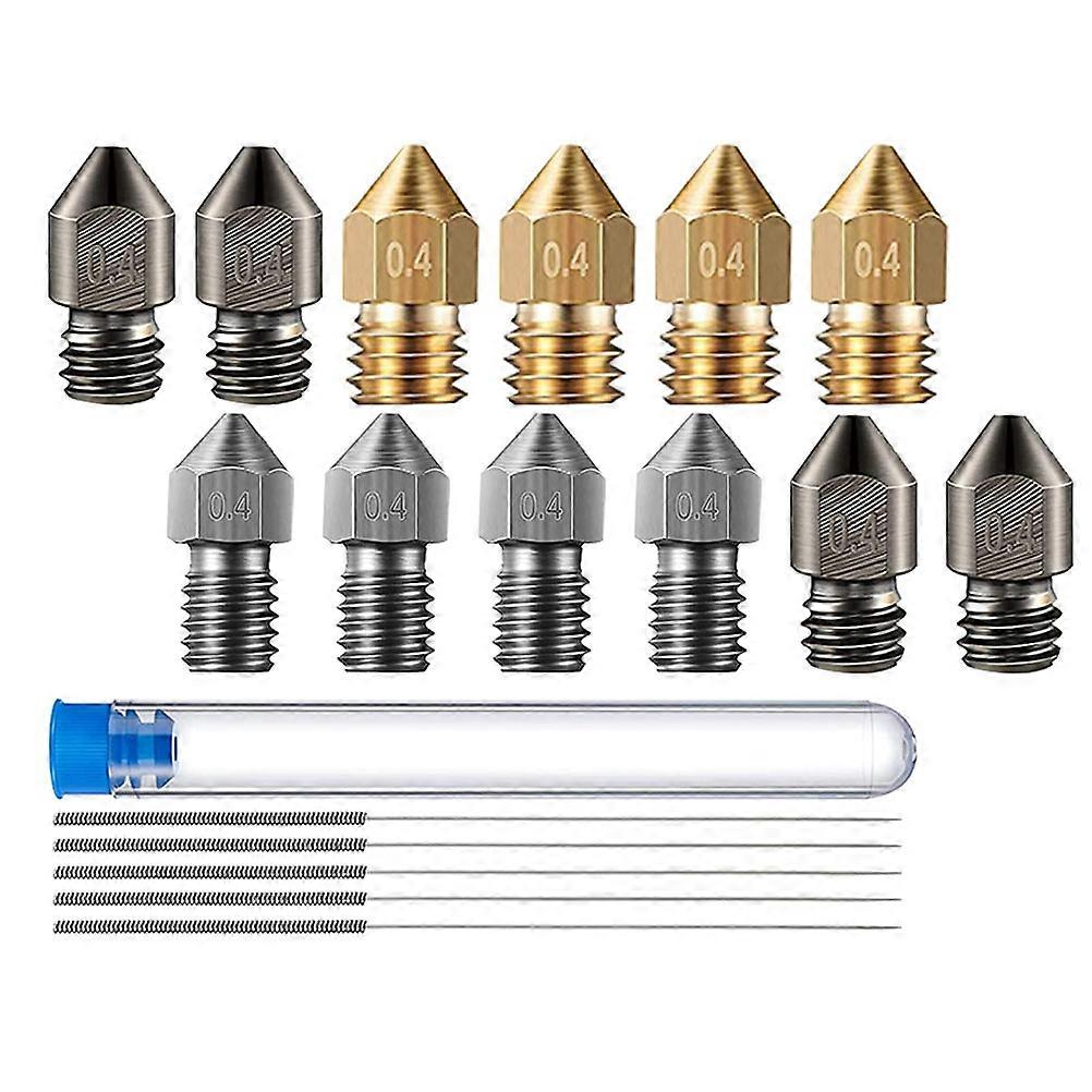 Printer Nozzle Cleaning Needle 3D Printer Parts Engineers Stainless Steel 0.4mm Wear Resistance 1Set