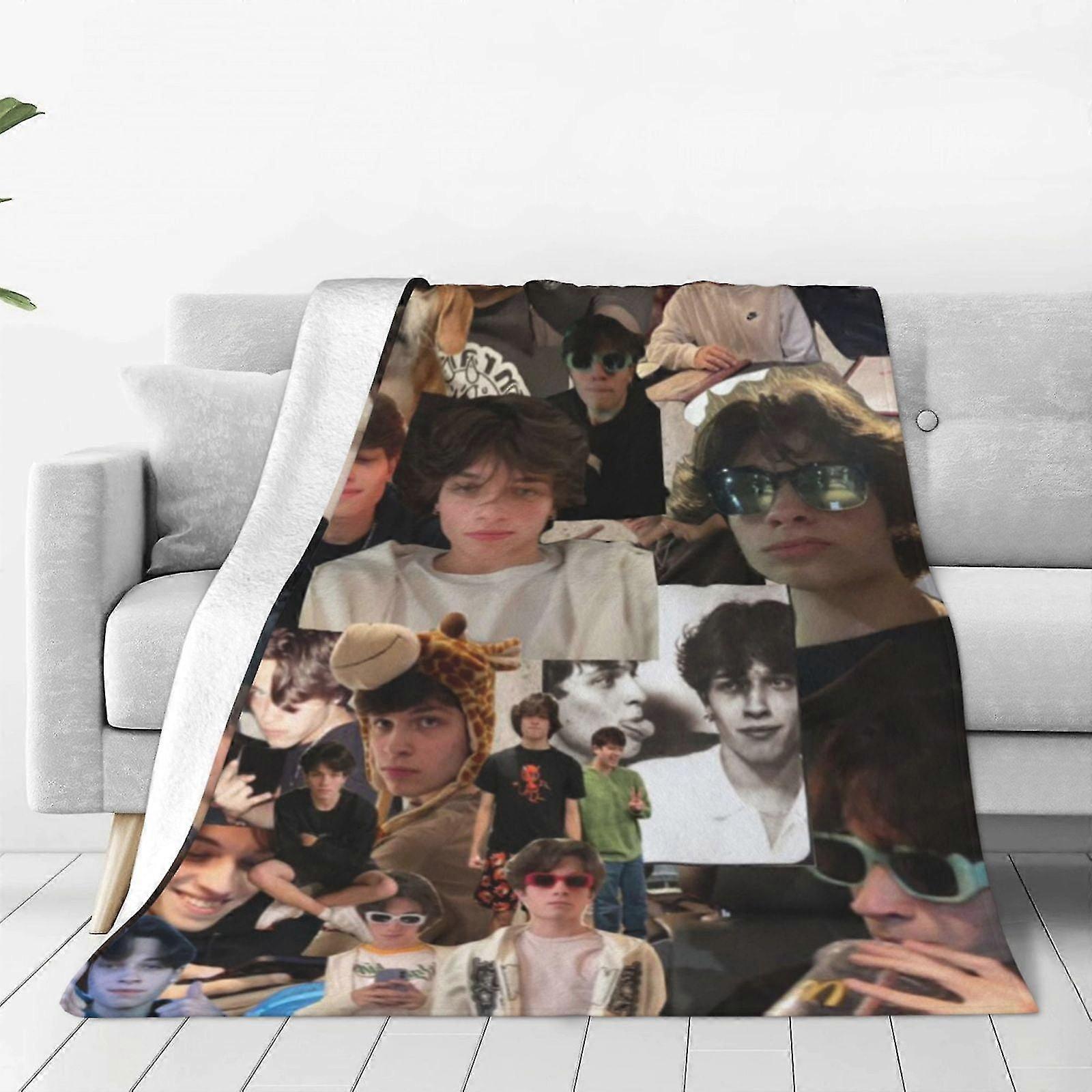 Soft Lightweight Warm Cozy Flannel Fleece Throw Blanket for Kids and Adults, Multiple Sizes Available