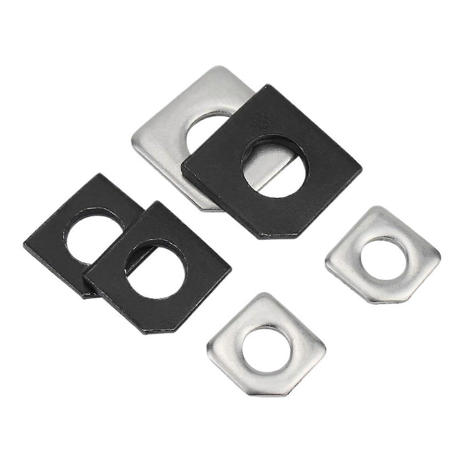 M6 to M36 U Steel Channel Steel Square Cone Missing Corner Disk Seal, 304/316 Stainless Steel, M10 (2 Pcs)