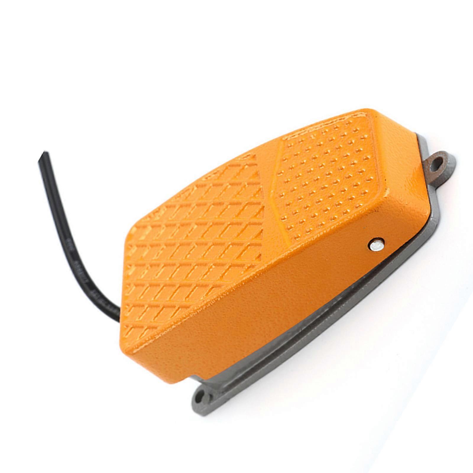 Industrial Foot Switches Hands Without Device Operation Flexible Cord Not Slip Base Foot Control Switches for Electronics Multicolor