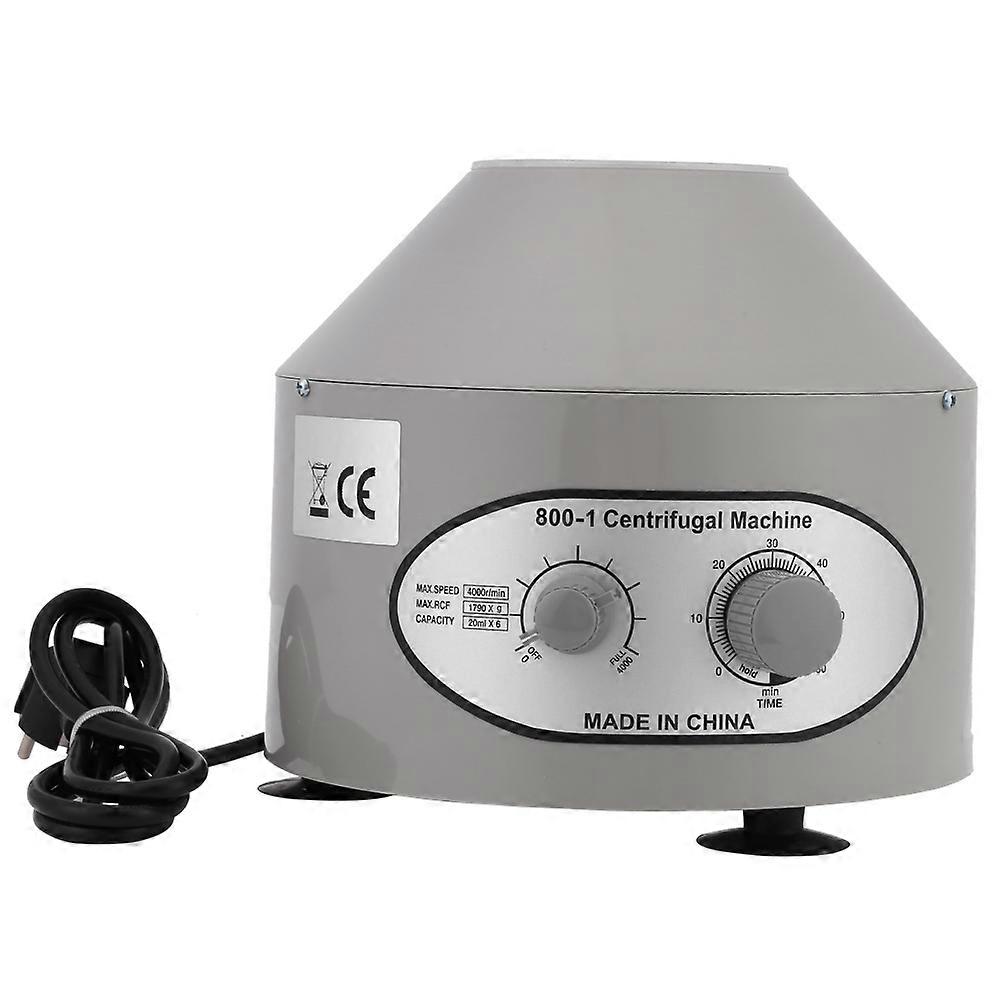 1pc Desktop Electric Lab Centrifuge Laboratory Medical Practice 4000rpm 6x20ml