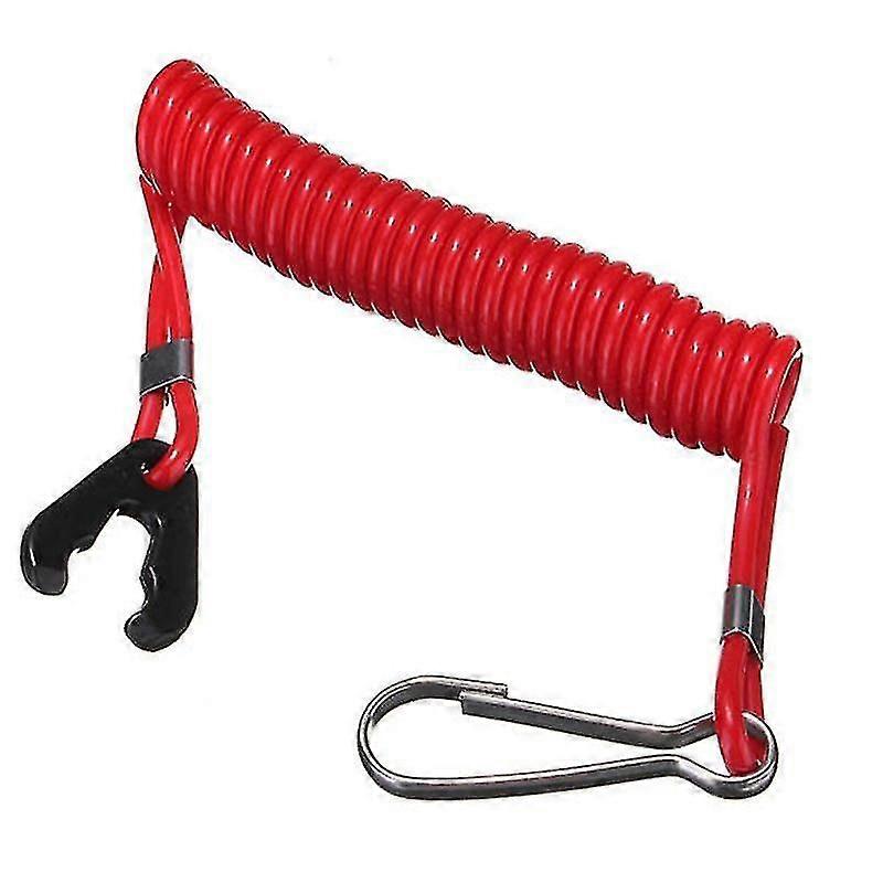 Boat Motor Kill Stop Switch Safety Tether Lanyard For Yamaha Outboard Motor Engine Safety Part Accessory