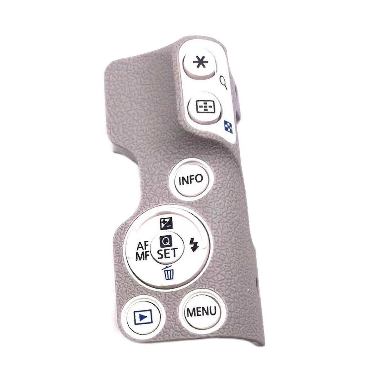 Replacement Back Shell Menu Button For M50I/M50II Cameras Rear Cover Back Case Enhances Operating and Durability  White