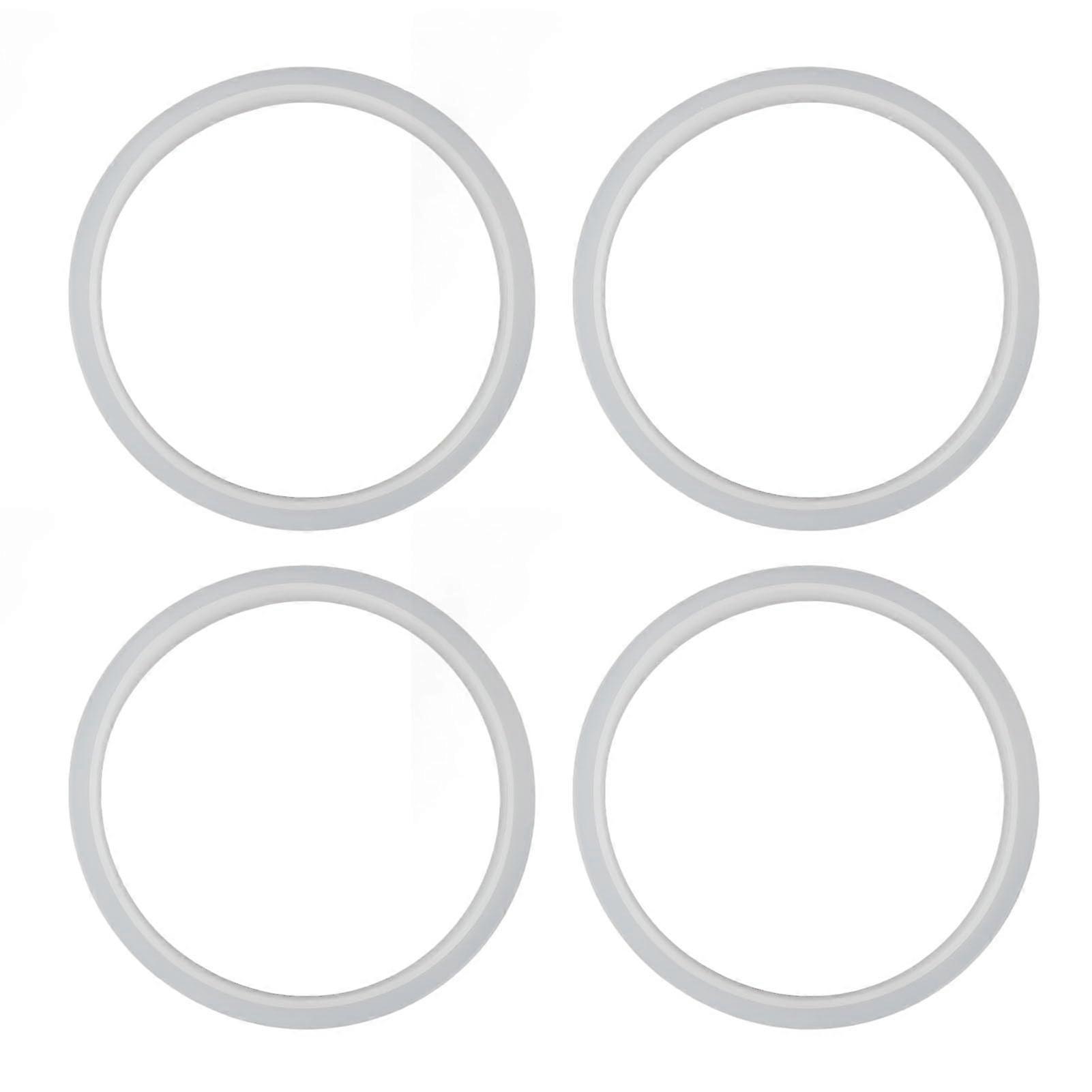 4 Pieces Silicone Water Distillation Seal,  Temperature Resistant Water Distilling Seal Loop with  Sealing, Silicone Seal for (4L) 4L US