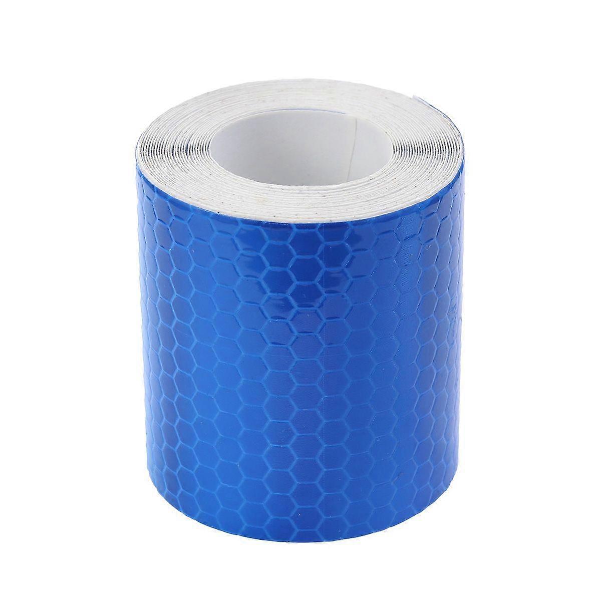 Car Safety Reflective Glow In The Dark Warning Tape Reflective Strip(Dark Blue)