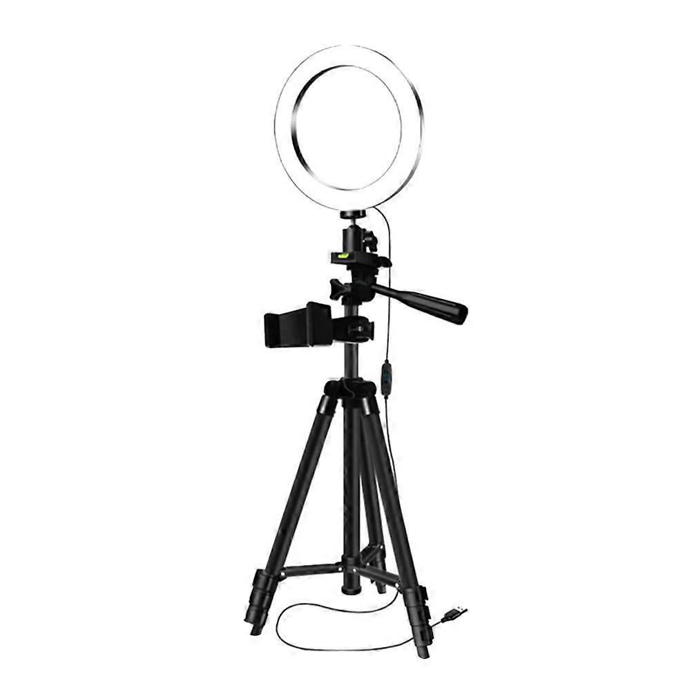 Ringlights With Stand 360 Degree Rotatable Gimbal For Photographers Led Portable 20cm 1Set
