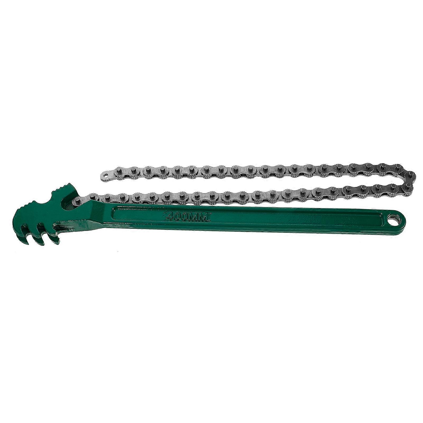 Heavy Duty Chain Wrench for Car Use Made of High Carbon Steel Provides Secure Grip and Maximum Locking Force