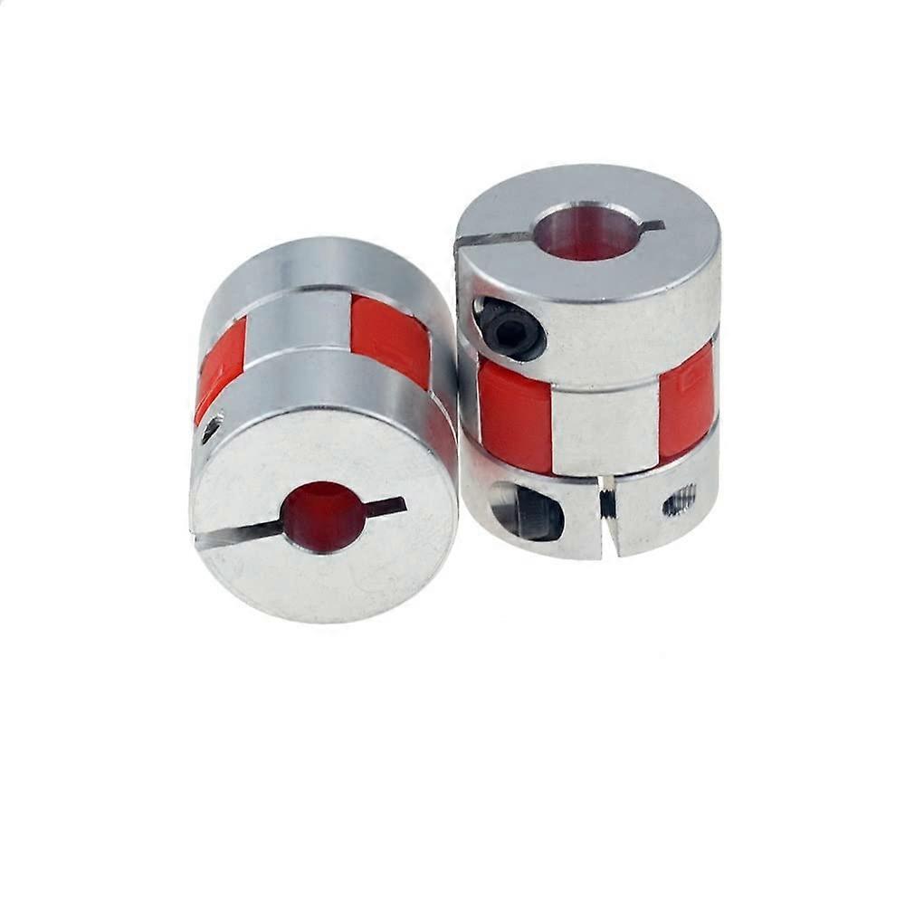 Flexible Shaft Coupling D25L30 8x10mm Motor Coupling 5/6/6.35/8/10/12mm Clamping Nuts