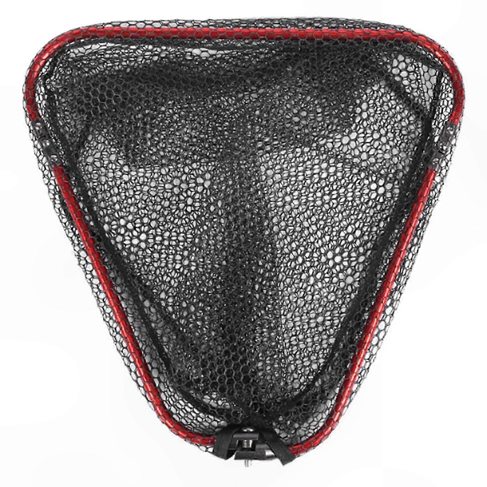 Outdoor Landing Net Head Fishing Net Head 40/60/65cm Foldable Net Head Aluminum Net Freshwater Saltwater Fishing Tools Medium size 45X60cm