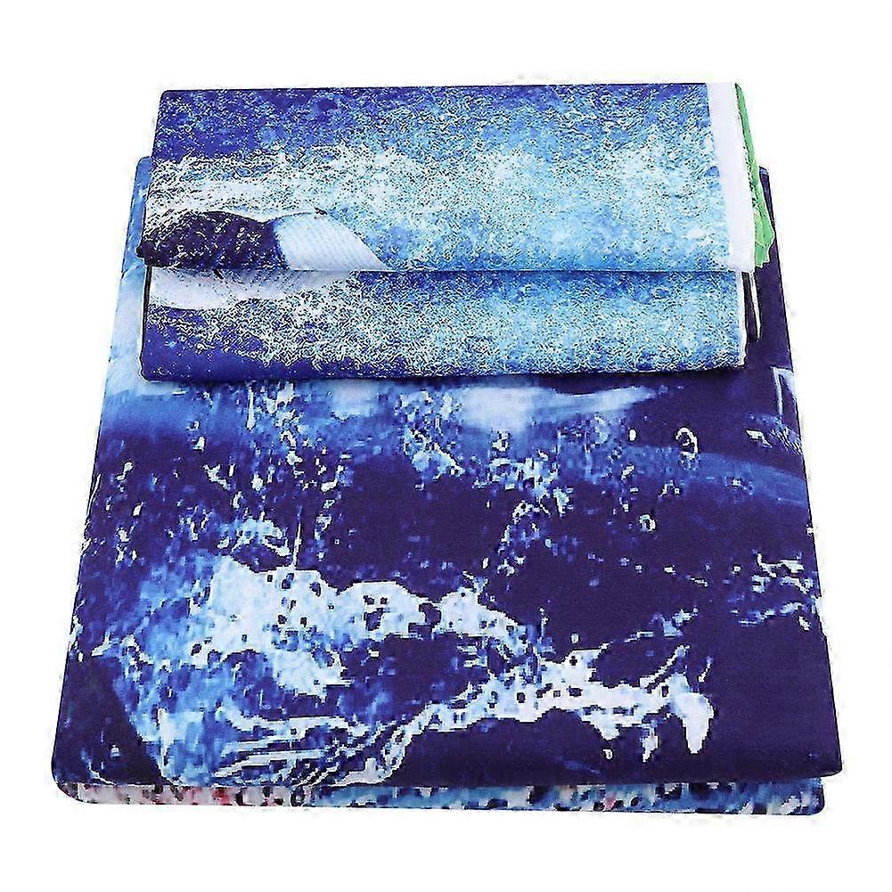 3-Piece Soccer Pattern Printed Bedding