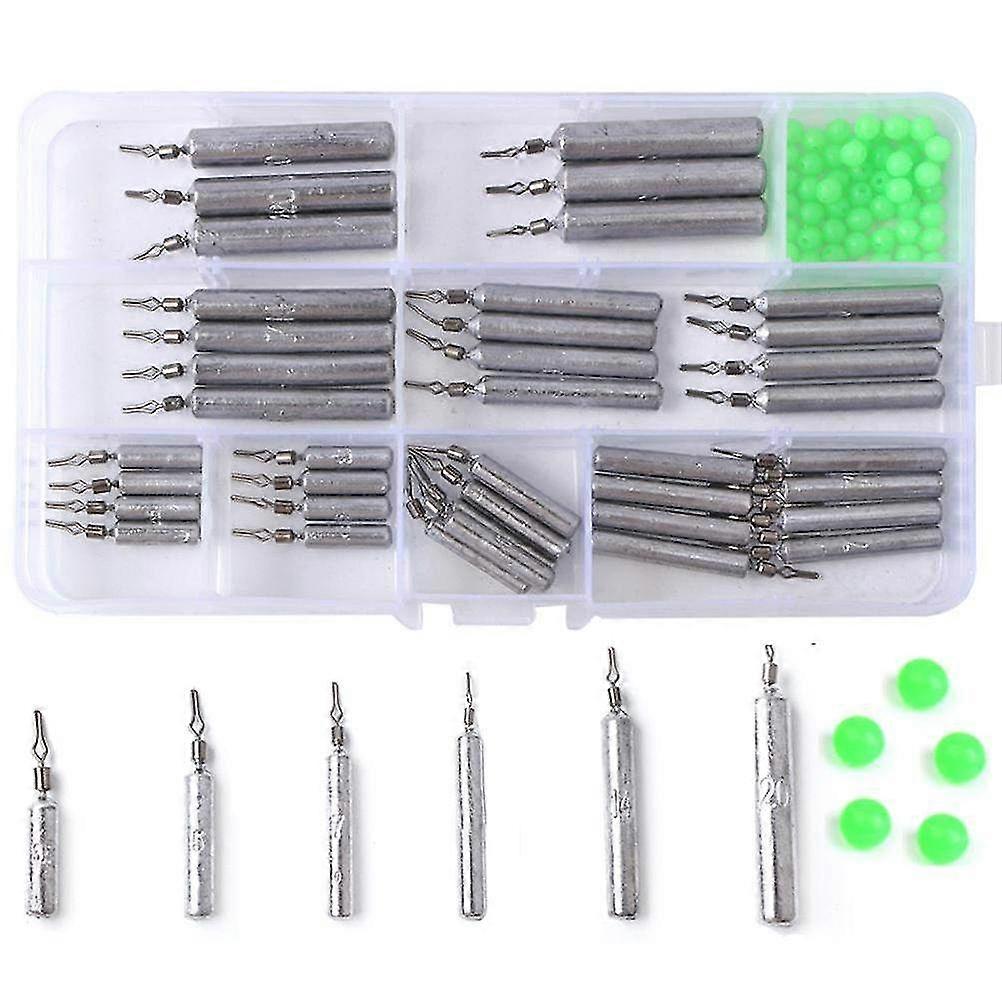 Fishing Weights Drop Shot Lead Set with Box - Multiple Sizes for Fishing Accessories & Ultimate Angling Performance