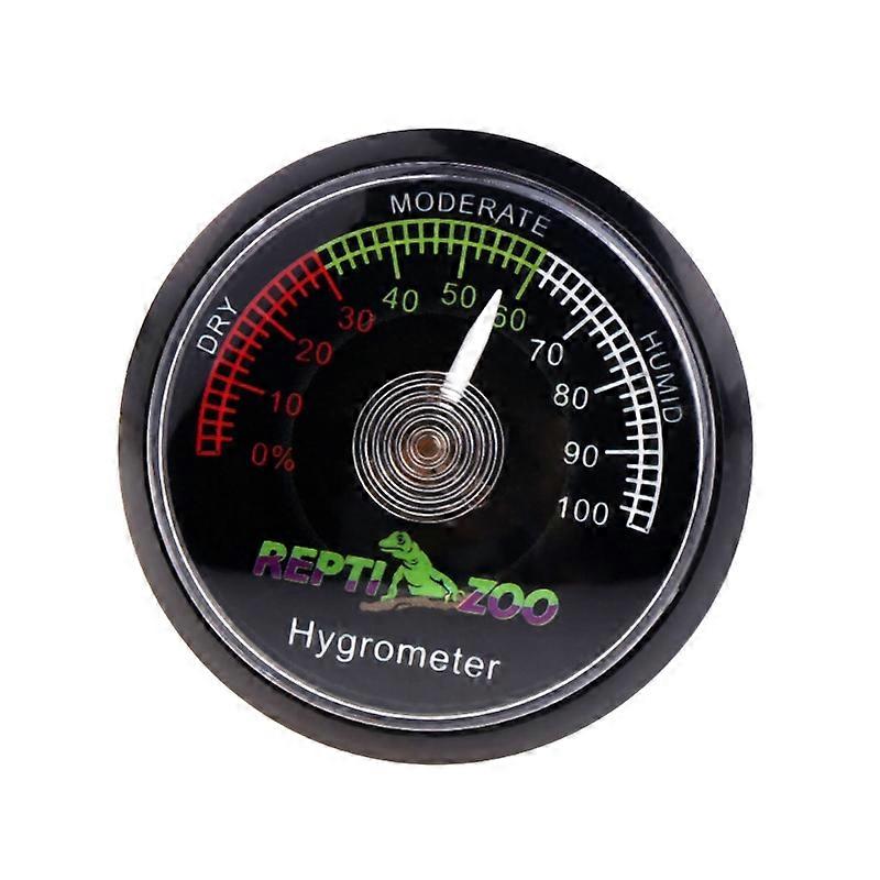 Reptile Tortoise Terrarium Vivarium Humidity Meter Hygrometer Gauge Chowing Box