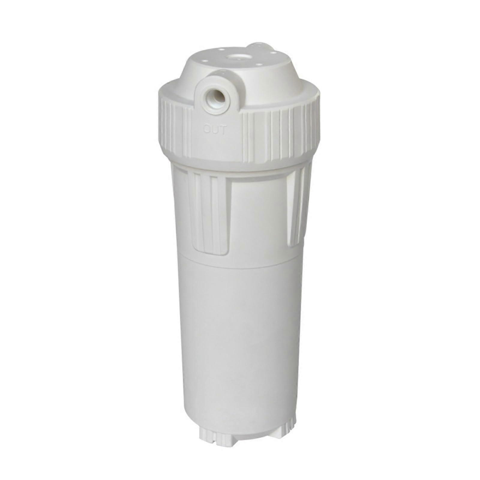 10inch Filter Housing 2Port/4Port Household Water Purifier White PreFilter Housing with Efficiency Filtration Function (White 2)