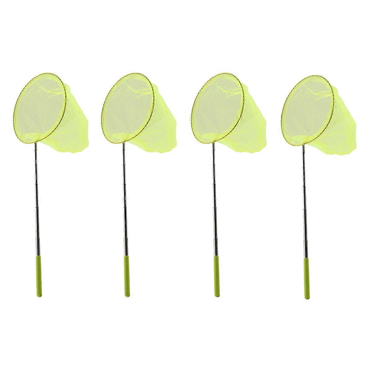 Outdoor Catching Catching Butterfly Net Fishing Net Bag Stainless Steel Telescopic Fishing Net Tool