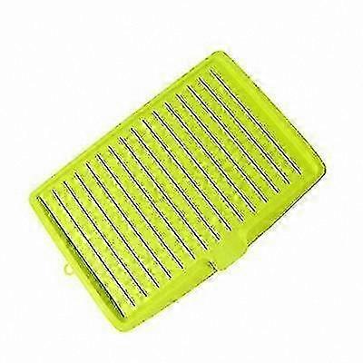 Compact Plastic Dish Drying Rack with Tray and Mat for Kitchen Sink Use