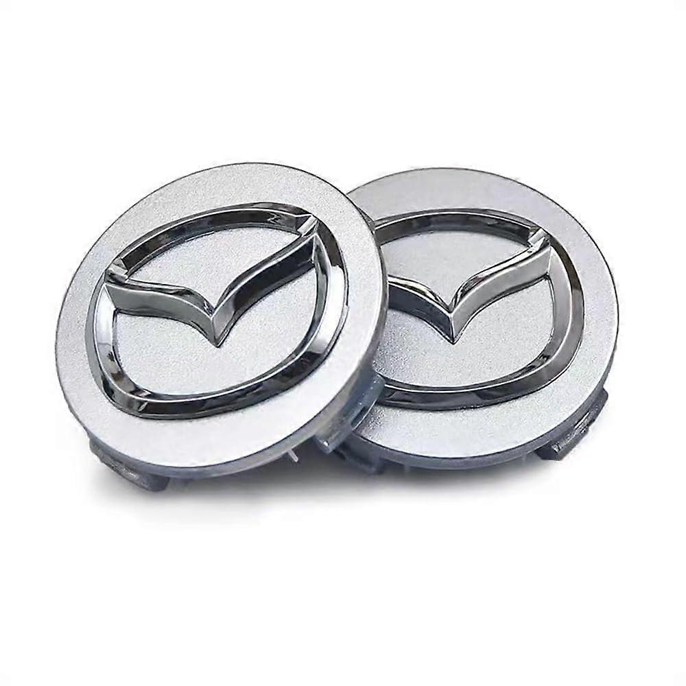 Mazda CX-5 Wheel Covers 56mm, Custom ABS Center Hub Caps, Replacement Wheel Caps, 4-Piece Set
