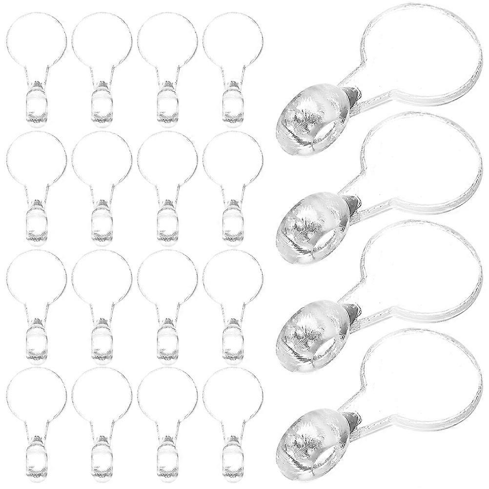 Here's a refined and professional product description based on your input:
**400pcs Clear Round Jewelry Pendants with Bail – DIY Earrings &