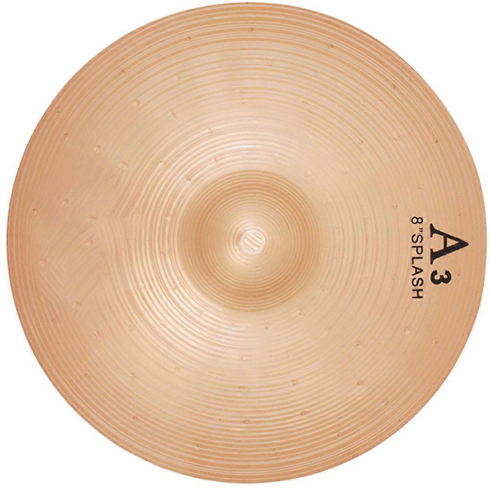 Cymbals Pack Alloy Drum Cymbal Replacement 10 Inches Golden For Performance Practice Settings 1Pack