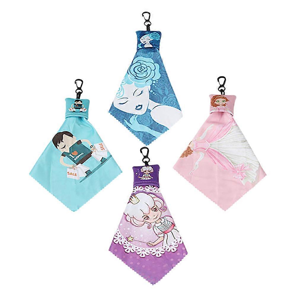 Lens Cleaner Camera For Computers Cleaning 4Pcs Compact Rectangular Assorted Color Scratch-Free Travel